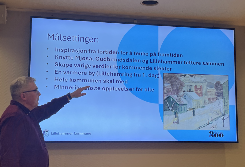 Lillehammer 200 år 2027 v/Prosjektleder Jon Erik Rønning